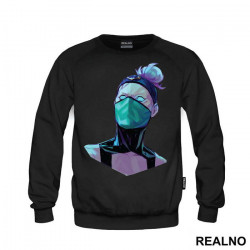 Khameleon Portrait Illustration - Mortal Kombat - Duks