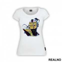 Cyrax Portrait Illustration - Mortal Kombat - Majica