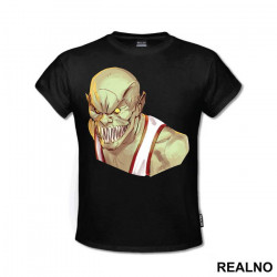 Baraka Portrait Illustration - Mortal Kombat - Majica