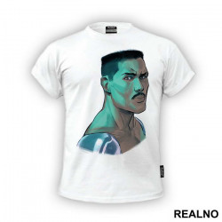 Jax Portrait Illustration - Mortal Kombat - Majica