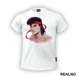 Liu Kang Portrait Illustration - Mortal Kombat - Majica