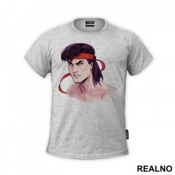 Liu Kang Portrait Illustration - Mortal Kombat - Majica