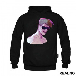 Johnny Cage Portrait Illustration - Mortal Kombat - Duks