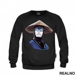 Raiden Portrait Illustration - Mortal Kombat - Duks