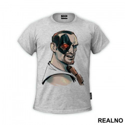 Kano Portrait Illustration - Mortal Kombat - Majica