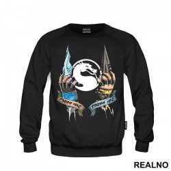 Finish Him Sub Zero Scorpion - Mortal Kombat - Duks