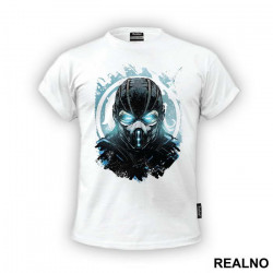 Sub Zero Portrait Art - Mortal Kombat - Majica Sub Zero Portrait Art - Mortal Kombat - Majica