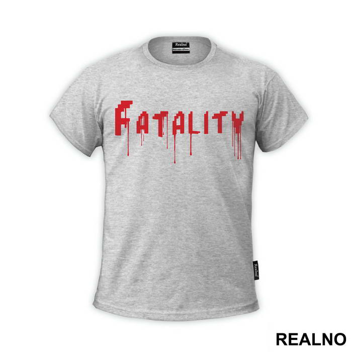 Fatality Pixelated - Mortal Kombat - Majica
