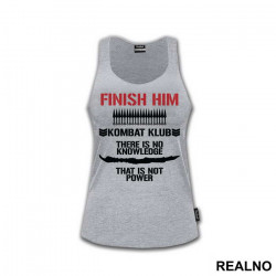 Finish Him Kombat Klub - Mortal Kombat - Majica