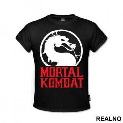 Text Logo - Mortal Kombat - Majica Text Logo - Mortal Kombat - Majica