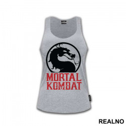 Text Logo - Mortal Kombat - Majica Text Logo - Mortal Kombat - Majica