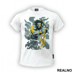 Arthur Curry Fighting - Aquaman - Majica Arthur Curry Fighting - Aquaman - Majica