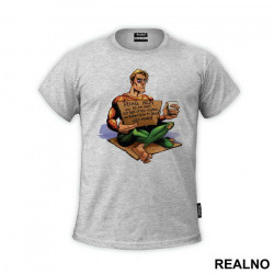 Please Help Lost All My Fans - Aquaman - Majica Please Help Lost All My Fans - Aquaman - Majica