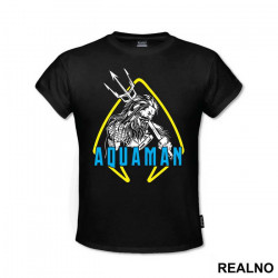 Portrait Logo - Aquaman - Majica Portrait Logo - Aquaman - Majica