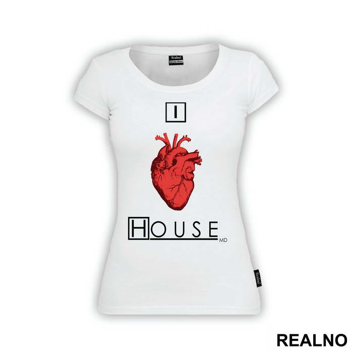 I Love - House - Majica