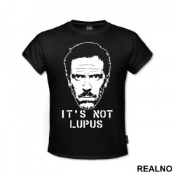 OUTLET - Crna muška majica veličine M - House MD