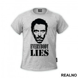 Everybody Lies Face - House - Majica