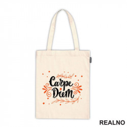 Carpe Diem With Orange Ormanentsl - Motivation - Quotes - Ceger