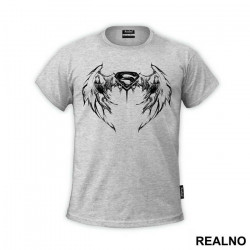 Logo With Wings - Superman - Majica