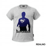 Blue Silhouette - Superman - Majica