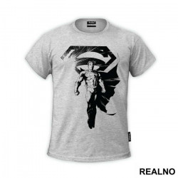 In front of Sun Illustration - Superman - Majica