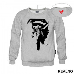 In front of Sun Illustration - Superman - Duks