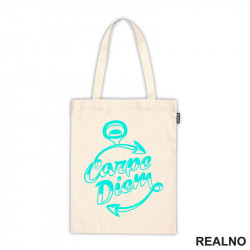 Carpe Diem With Blue Arrows - Motivation - Quotes - Ceger