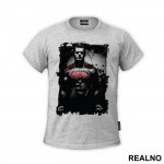 Man Of Steel Black and Red Portrait - Superman - Majica