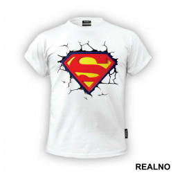 Logo Crack - Superman - Majica