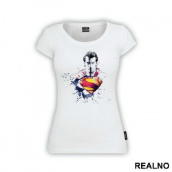 Man Of Steel Painting - Superman - Majica