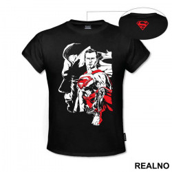 Man Of Steel Portrait - Superman - Majica