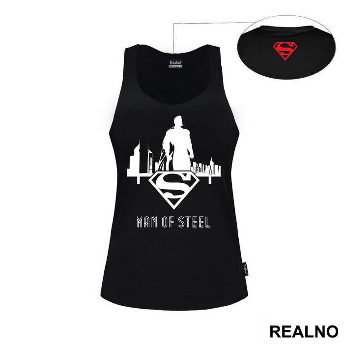 Man Of Steel City Silhouette - Superman - Majica