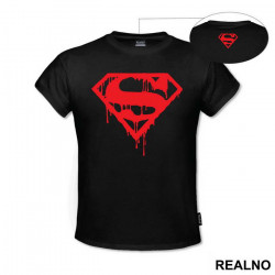 Dripping Logo - Superman - Majica