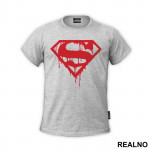 Dripping Logo - Superman - Majica