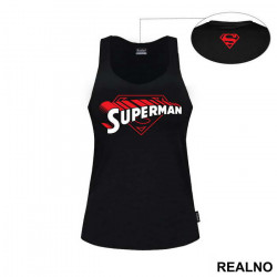 Comic Book Logo - Superman - Majica