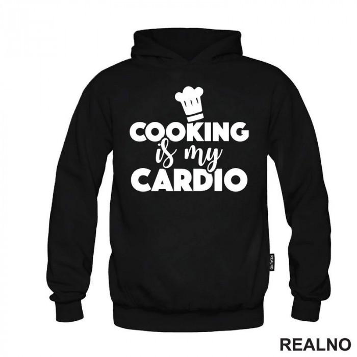 Cooking Is My Cardio - Hrana - Food - Duks