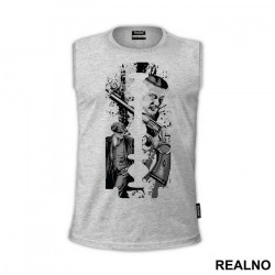 Razor Double Exposure - Peaky Blinders - Majica