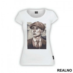 Thomas Shelby Sepia Portrait - Peaky Blinders - Majica