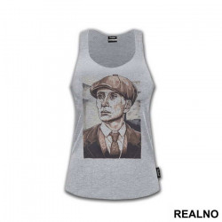 Thomas Shelby Sepia Portrait - Peaky Blinders - Majica