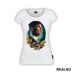 Thomas Shelby Portrait Art - Peaky Blinders - Majica