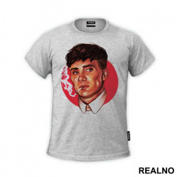 Thomas Shebly Red Moon Portrait - Peaky Blinders - Majica