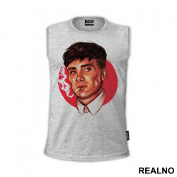 Thomas Shebly Red Moon Portrait - Peaky Blinders - Majica