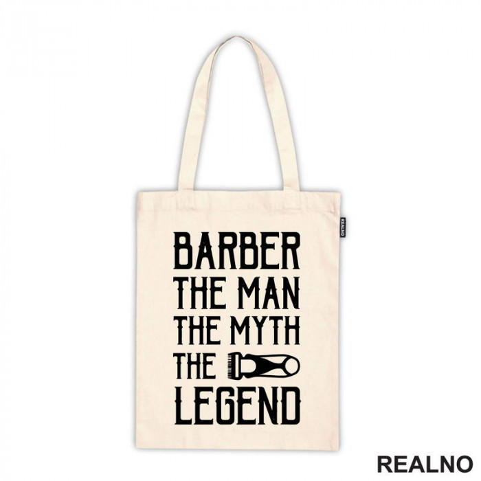 Barber The Man, The Myth, The Legend - Frizer - Ceger