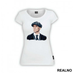 OUTLET - Bela ženska majica veličine S - Peaky Blinders OUTLET - Bela ženska majica veličine S - Peaky Blinders