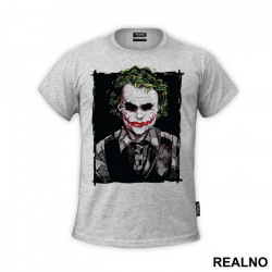 Face Portrait Dark Eyes - Joker - Majica Face Portrait Dark Eyes - Joker - Majica