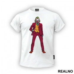 Standing In A Purple Suit - Joker - Majica Standing In A Purple Suit - Joker - Majica