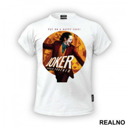 Put On A Happy Face Yellow Circle - Joker - Majica Put On A Happy Face Yellow Circle - Joker - Majica