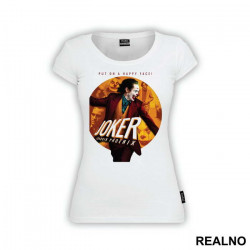 Put On A Happy Face Yellow Circle - Joker - Majica Put On A Happy Face Yellow Circle - Joker - Majica