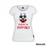 Put On A Happy Face - Face Paint - Joker - Majica
