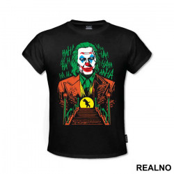 Laughing On Top Of The Stairs - Joker - Majica Laughing On Top Of The Stairs - Joker - Majica